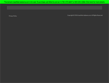 Tablet Screenshot of classified-alabama.com